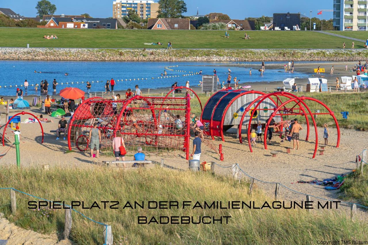 Ferienwohnung Maisonette In Ruhiger Und Zentraler Lage Mit Parkplatz Büsum Exterior foto